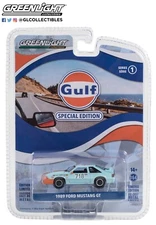 Greenlight 1:64 Gulf Oil Special Edition Series 1-1989 Ford Mustang GT#71 41125E