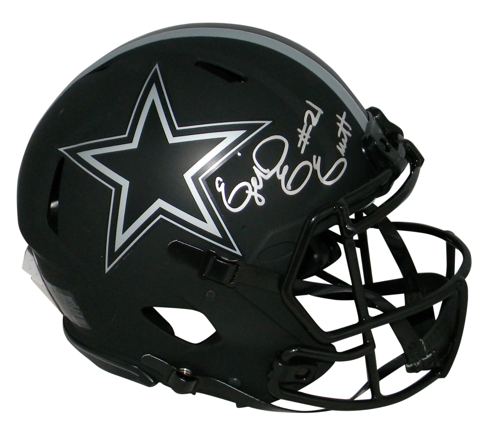 Ezekiel Elliott Autographed Signed Dallas Cowboys F/S ECLIPSE SPEED AUTHENTIC HELMET BECKETT 
