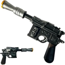 12" Space Knight Fantasy Foam Solo Blaster Gun Cosplay New Costume Anime Gift