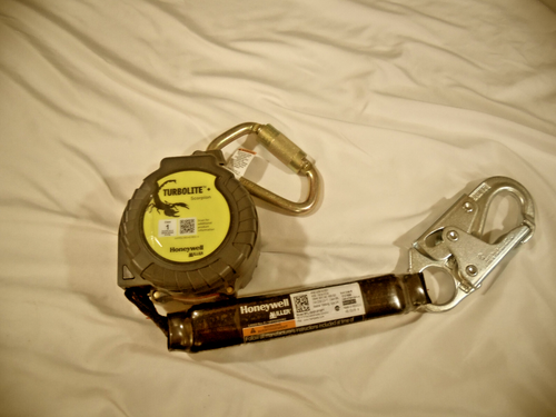 Honeywell Miller Turbolite Scorpion 9 Ft Personal Fall Limiter MTL-OHS1-01/9FT