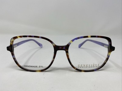Genevieve ASPECT PURPLE MARBLE/LILAC CRYSTAL 53-16-140 Eyeglasses Frame N980