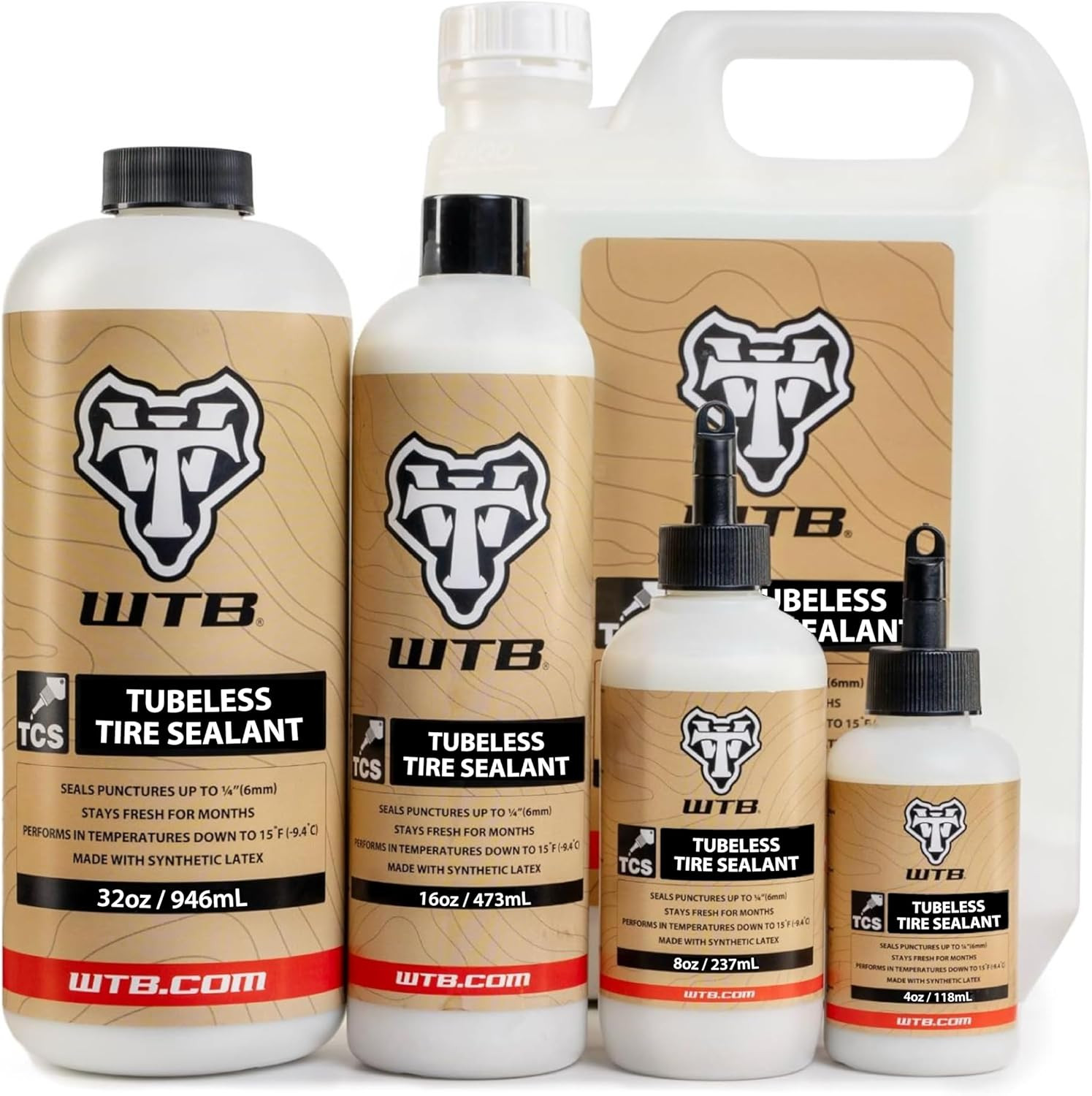 Tire Sealant (4 Oz To 1 Gallon) - Quick Seal For Punctures Up To 6