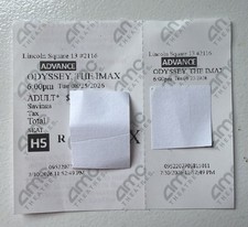The Odyssey IMAX 70MM - 1 Ticket H5 - AMC Lincoln Square - Tuesday 08/25 6 PM