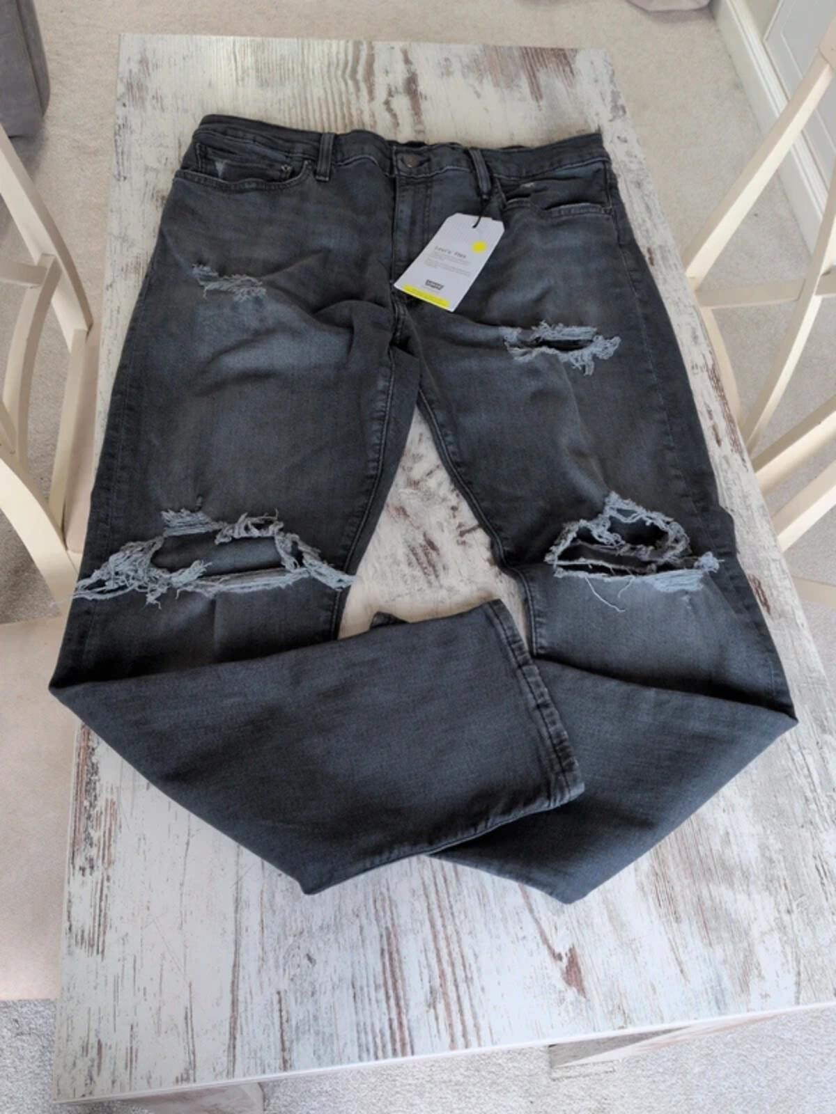 Levi Strauss mens jeans 512 W36 L32 slim taper RRP£110 image 9