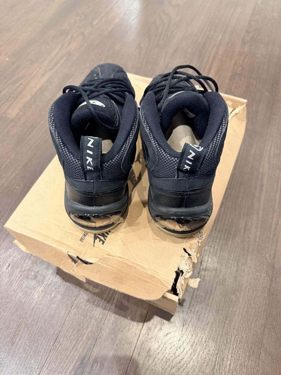 Size 9.5 - Nike Air Total Max Uptempo LE Black Volt for sale  display picture 2