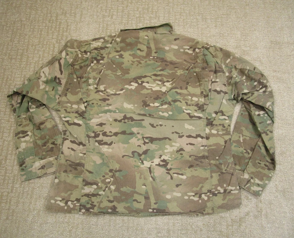 Propper Army Combat Uniform Coat Mens XL-R Multicam Camo Flame Resistant Jacket - Image 2 of 4