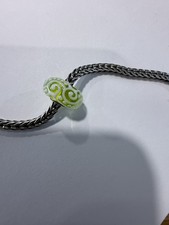 Genuine Trollbeads Lime Swirl