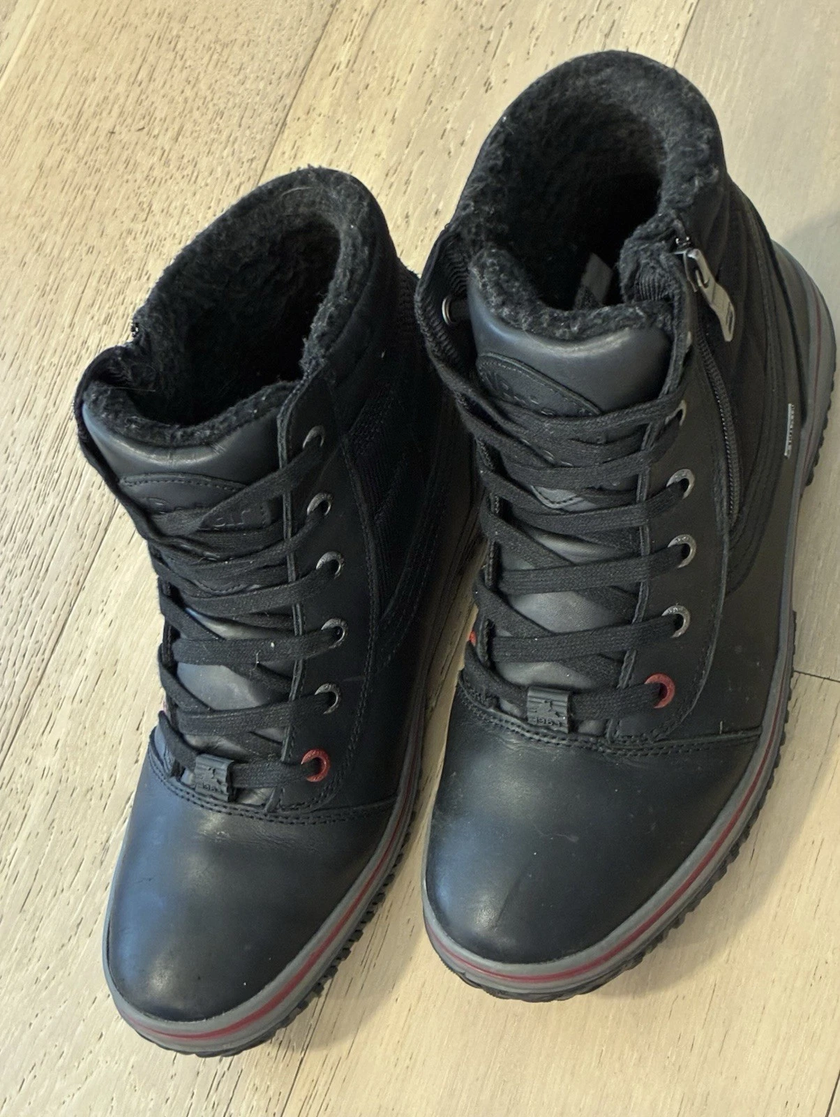 Pajar Tex Canada Tavin Waterproof Men Lace Up Black Boots Size US 11-11.5 EU44