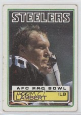 1983 Topps Jack Lambert #363 HOF 0l2