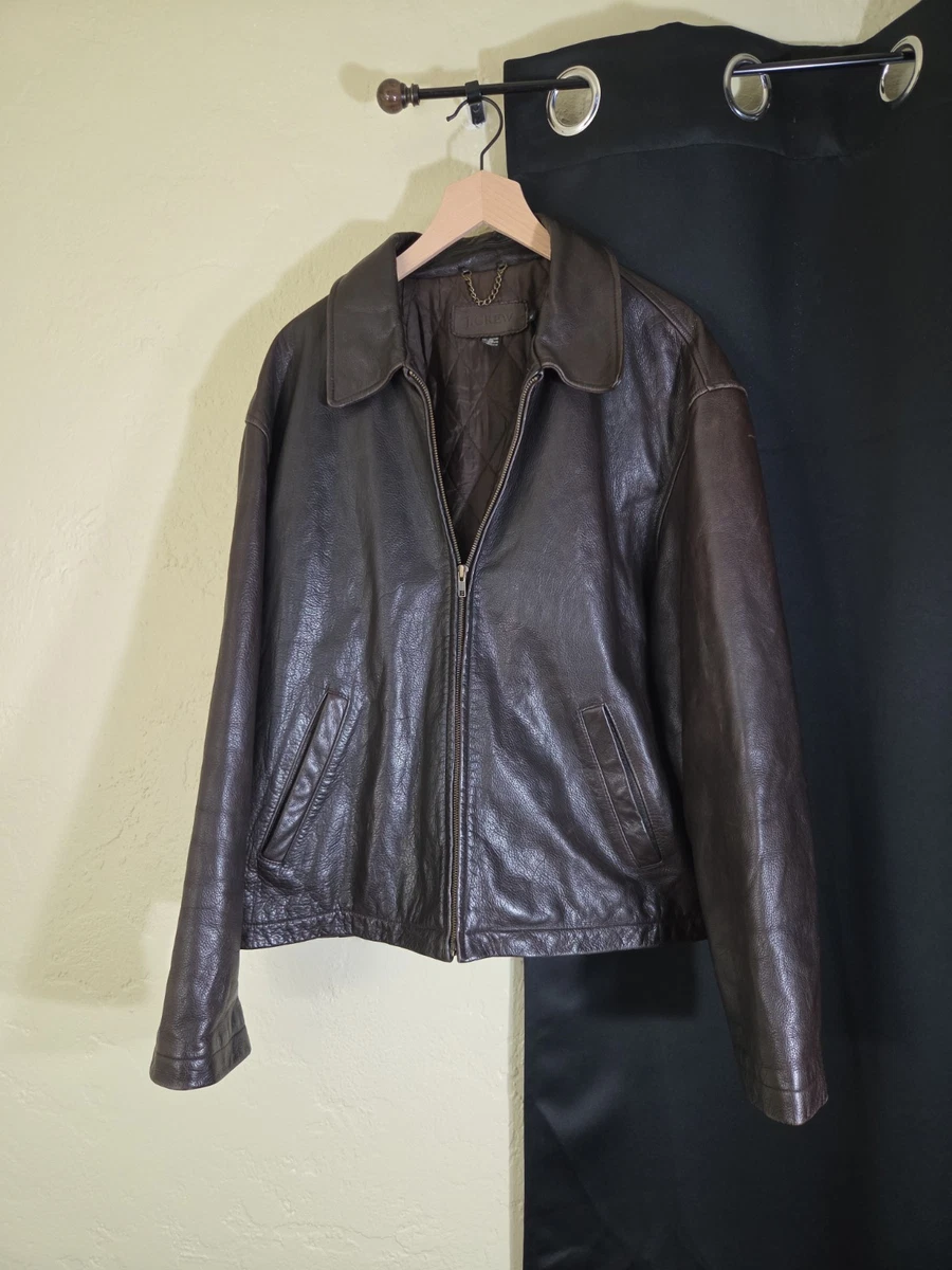 J.CREW Leather Outer Shell Coats, Jackets & Vests Motorcycle