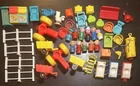 Lot of 11 vintage Fisher-Price Little People Figures- Some Htf, Furniture Baby