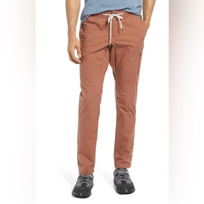 Vuori V412 Rust Ripstop Organic Cotton Taper Outdoor Climber Pants Men s Size XL