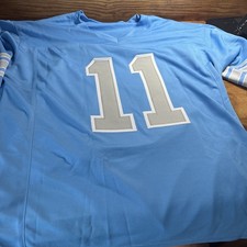 Greg Landry Signed Lions Jersey (RSA Hologram) Detroit Starting QB (1968–1978) 