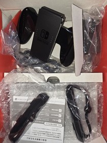 Nintendo Switch 256GB Gray Console with Neon Red and Neon Blue Joy-Con & Extras!