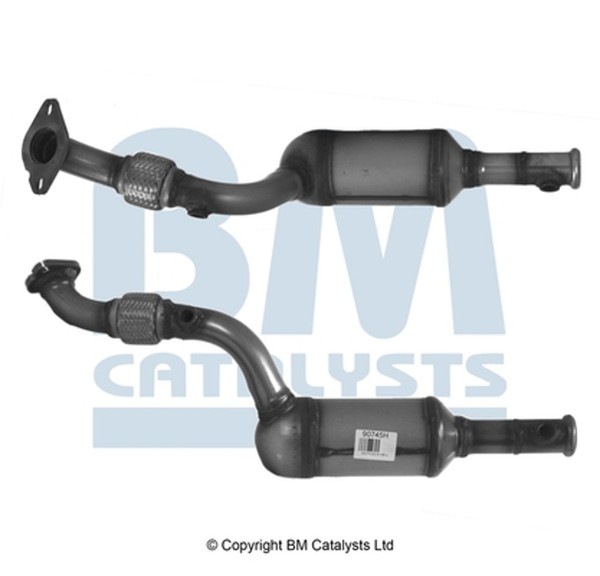 BM Catalysts Katalysator Approved BM90745H FüR Clio Renault Keramik 2 Kangoo FC0-image