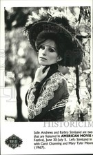 1967 Press Photo Barbra Streisand Starring In "Hello Dolly" - lrx40274