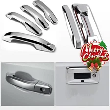 For 14-18 Chevrolet Silverado Door Handle Tailgate Cover Trim Chrome Accessories