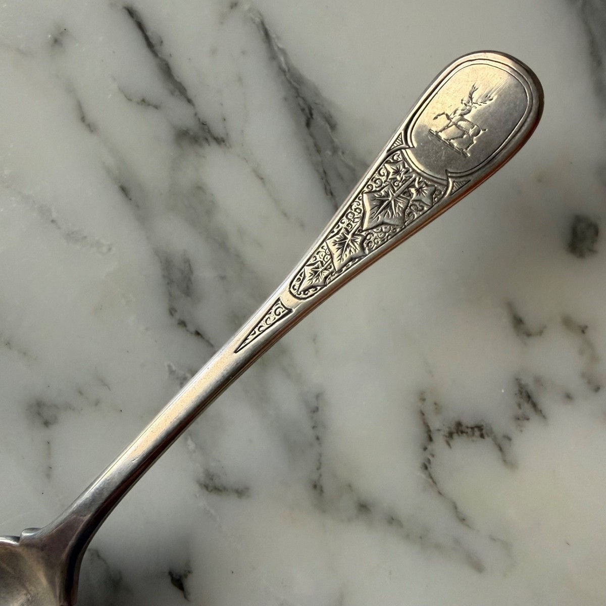 TIFFANY & CO sterling silver ANTIQUE IVY 6-5/8