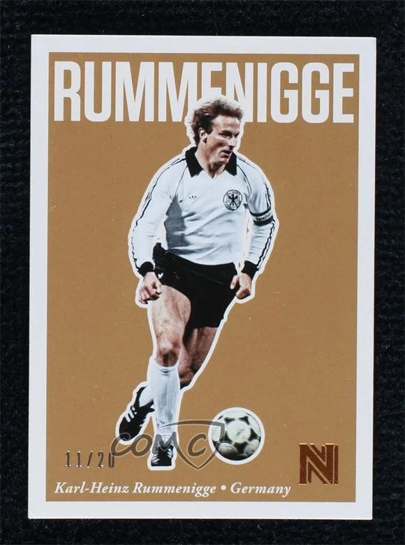 Sticker Panini Egypte Foot 1984/85 – Rummenigge (Allemagne) N°296 – Toploader