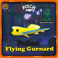 [FISCH] - Fallen Flying Gurnard - [Magical Diver Quest / Tidefall Update]