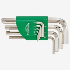 Stahlwille 10760a/9 Hex L-Key Set, SAE, 1/16" - 3/8", 9 Pieces