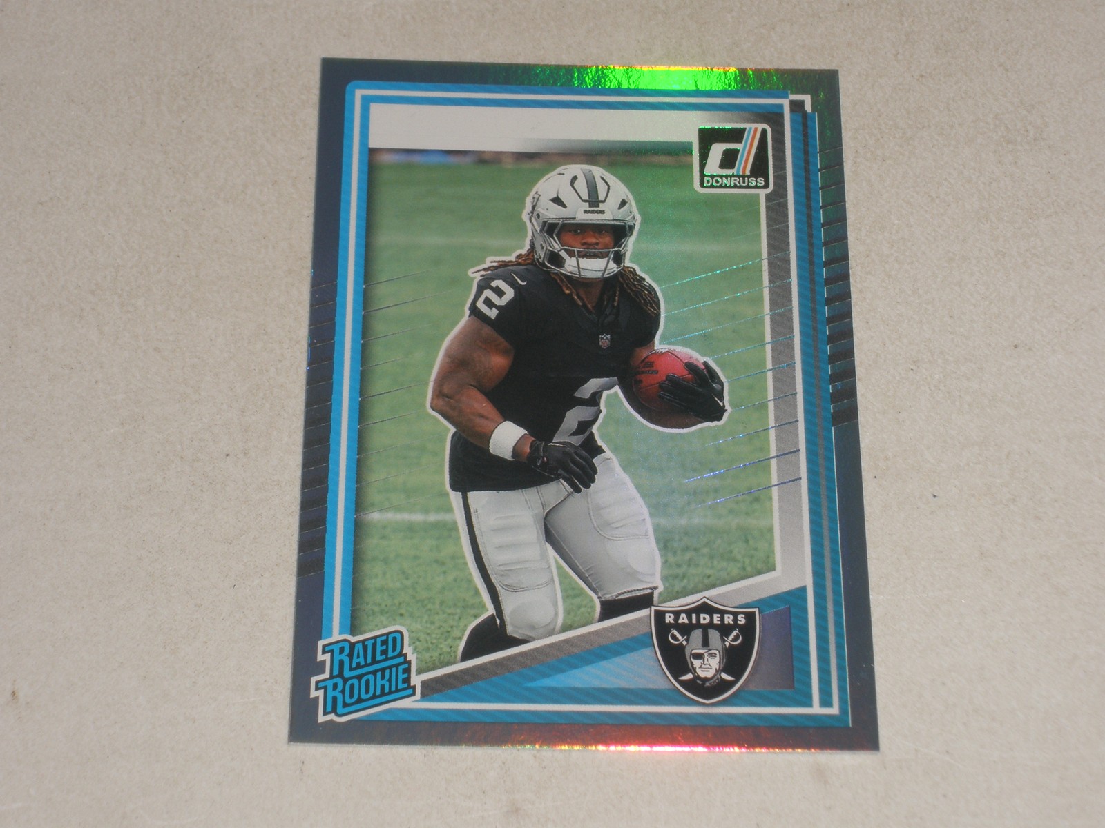 2025 Donruss Rated Rookie No Name #305 Ashton Jeanty RC