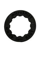 Microshift 11T Cassette Lock Ring Lockring For Sram Shimano Cassettes Black New