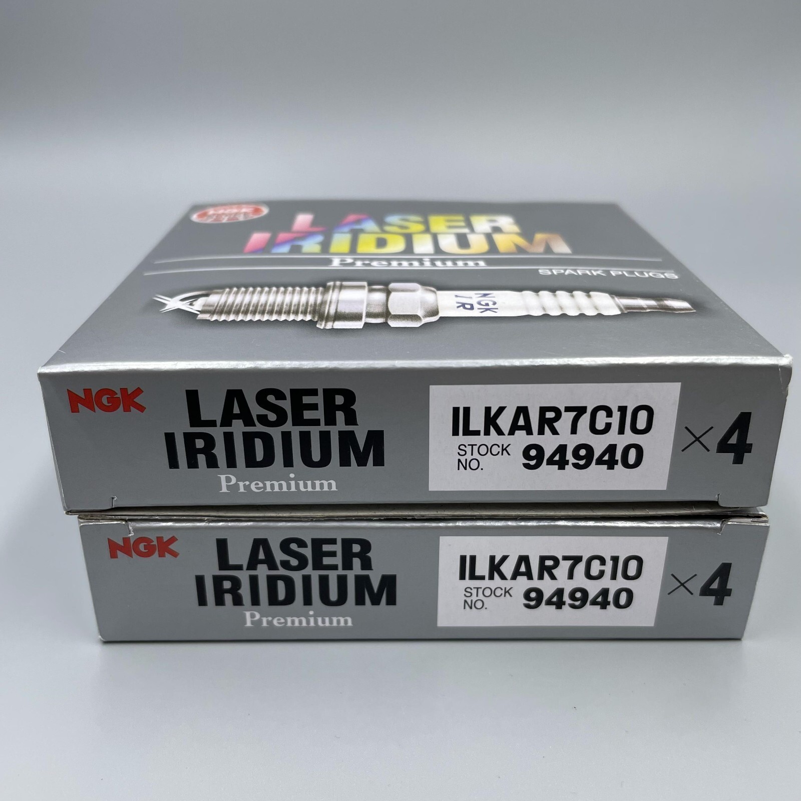 Genuine 8pcs New - NGK# 94940 Spark Plugs - ILKAR7C10 - No Return Accepted.