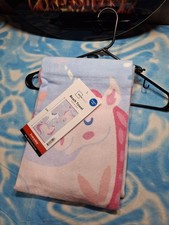 Mainstays 5' Kids Beach Towel   UNICORNS  Blue And Pink