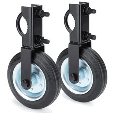 Sturdy Gate Caster Wheels - 500lb Capacity, 2 Pack