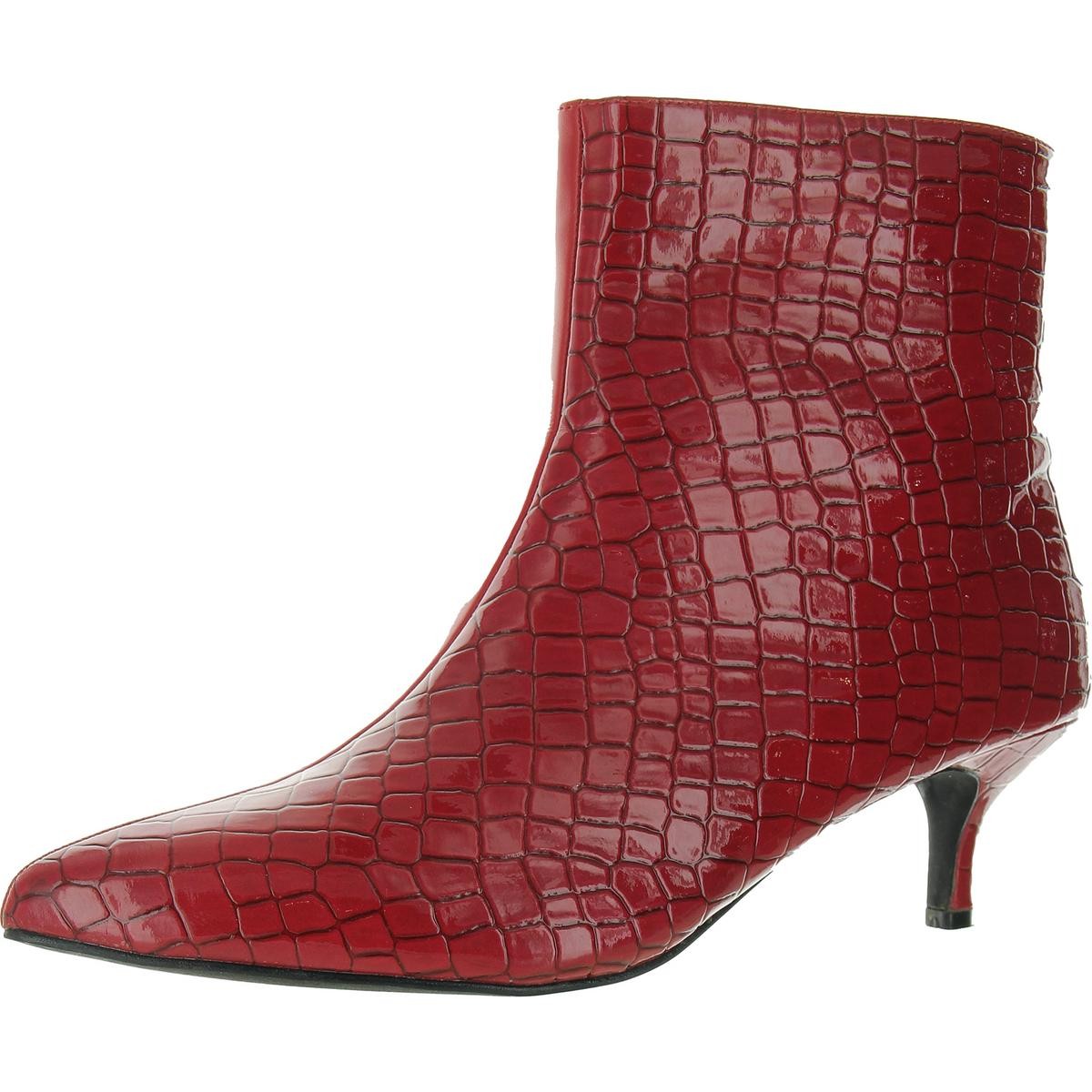 Женские ботильоны Bellini на каблуке VEGAS Red Kitten шириной 11 см C D W BHFO 6147 10990₽