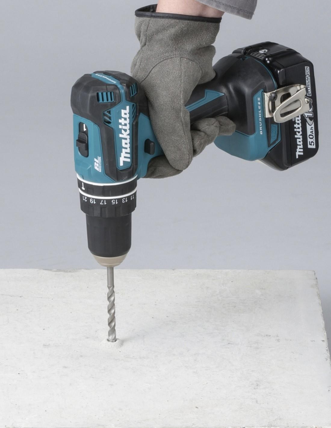 Trapano avvitatore a batteria Makita DHP485Z foto 5