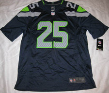 Camiseta deportiva Nike azul para hombre Richard Sherman Seattle Seahawks