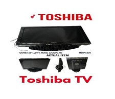 🛑 TOSHIBA ➕ LCD TV 🆒 TELEVISION Display SCREEN Gaming HD Picture Tech Theater