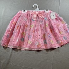 Claires multi color valentines themes girls tutu