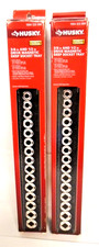 2x Husky Magnetic Deep Socket Trays 1004 323 006 No Sockets 13l X 1.8w X 1.4h
