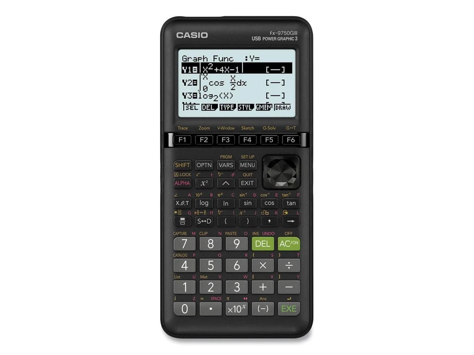 Casio FX-9750GIII Graphing Calculator Black - Image 2 of 4