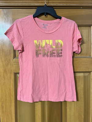 Columbia - Pink Wild & Free T Shirt - Women s Size XS