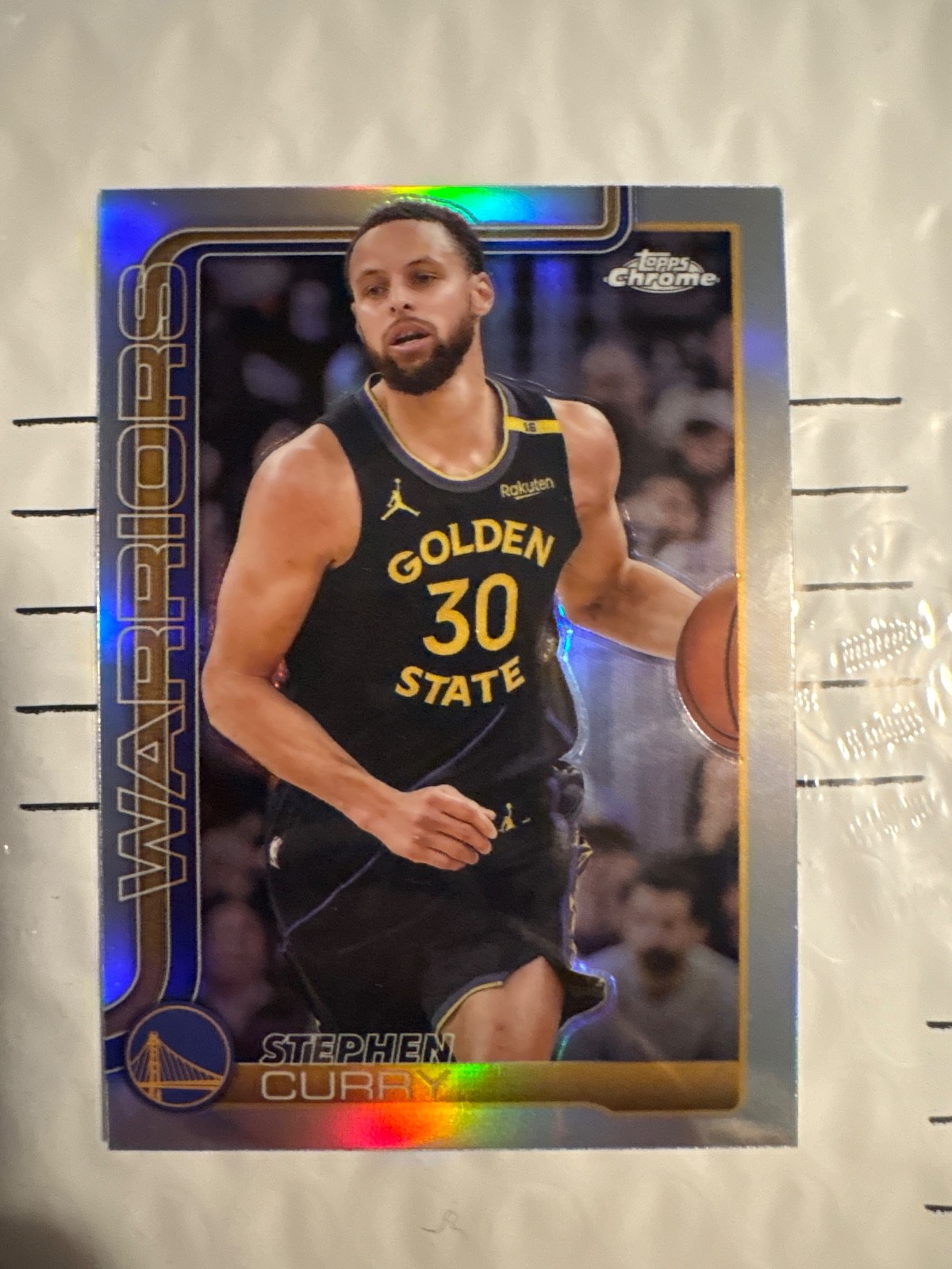 2025-26 Topps Chrome - Stephen Curry #201 Refractor