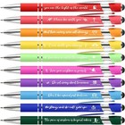 Christian Pens 2-in-1 Stylus Inspirational Bible Verse Pens Bulk Christian Gi...