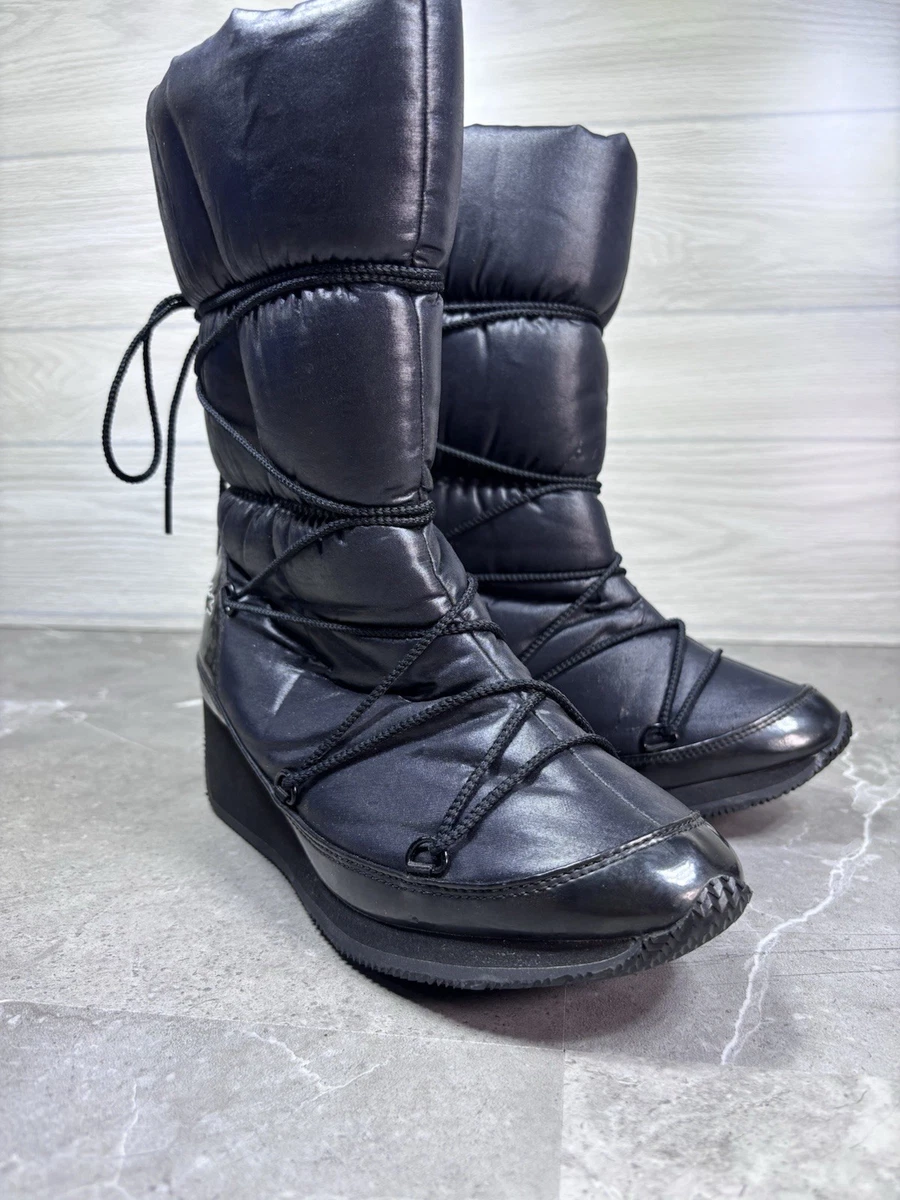 Lacoste Black Boots for Women for sale | eBay