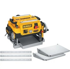DEWALT 15 Amp Corded 13 in. Heavy-Duty 2-Speed Bench Planer with (3) Knives