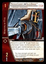 Nathan Garrett Black Knight - Corrupt Crusader MAV-139 The Avengers VS System 