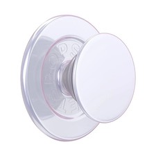 PopSockets Magnetic Phone Grip with MagSafe Magnetic Adapter Iridescent White