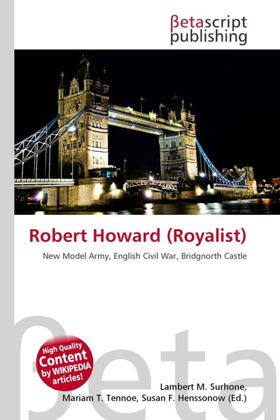 Lambert M. Surhone (U. A.) | Robert Howard (Royalist) | Taschenbuch | Englisch-image