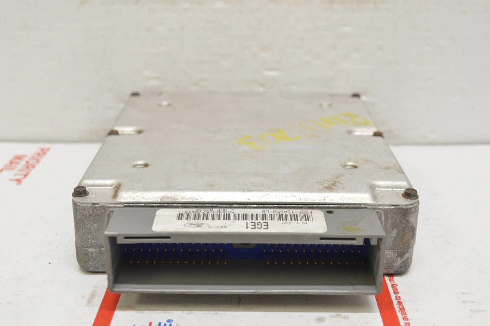 1998 98 Ford F-150 4.6L F85F-12A650-LB Engine Control Module Unit Ecm I74 020 - Image 2 of 4