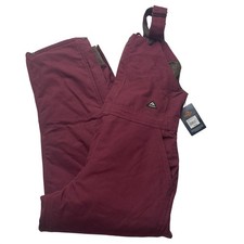 NUEVO Mono de trabajo Ridgecut lijado pato aislante baberos mujer grande Windsor vino
