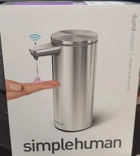 Simplehuman Rechargeable Sensor Pump 9 Oz Liquid Soap Dispenser