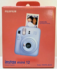 Fujifilm Instax Mini 12 Instant Camera Sofortbildkamera Pastel Blue mit OVP