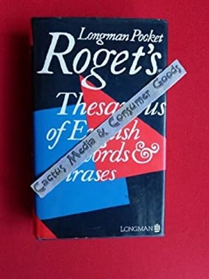 Longman Pocket Roget's Thesaurus Hardcover Susan M. Lloyd